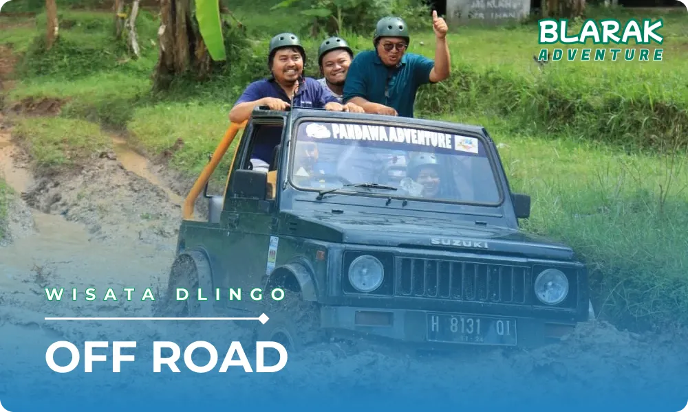Sewa Jeep untuk berkendara di Wisata Dlingo Puncak Becici